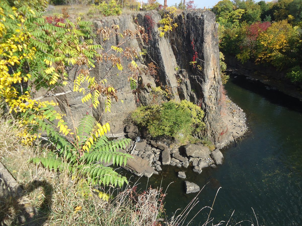 Great Falls waterfall in Paterson, New Jersey